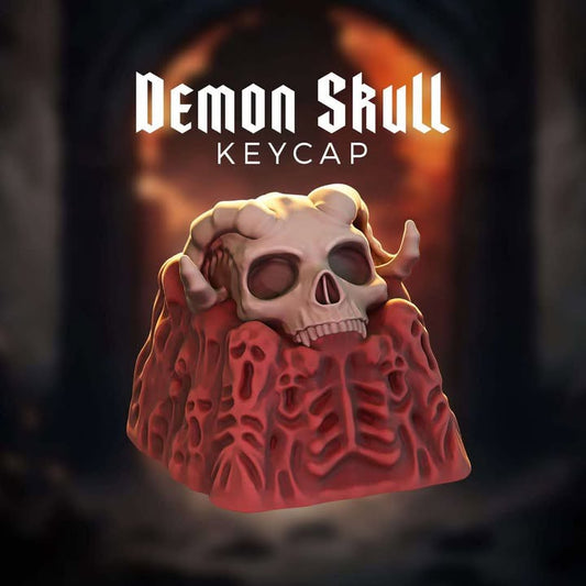 Demon Skull Keycap